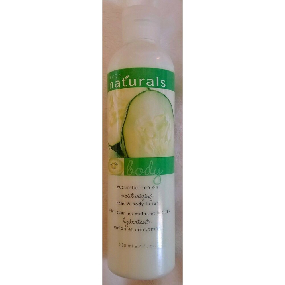 moisturizer New Avon Natural Lotion cucumber melon perfumed Body protection skin